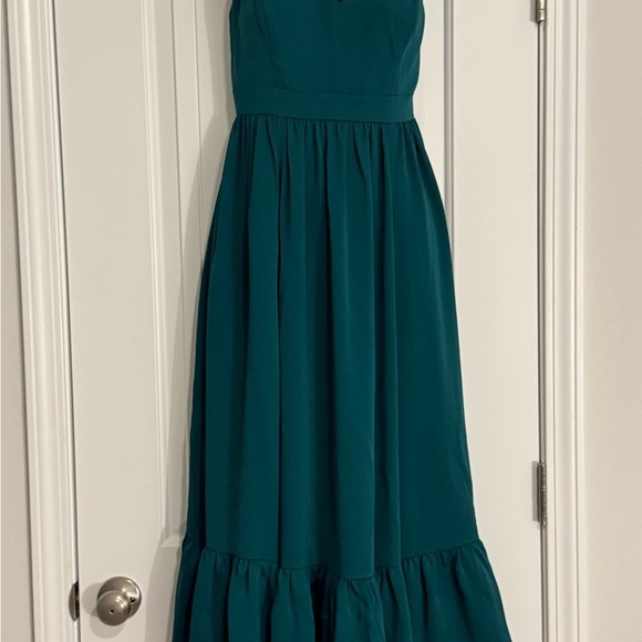 J. Crew Dark Green Dress - Picture 7 of 7
